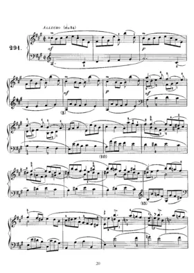 Keyboard Sonata in A major