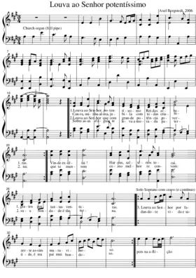 Louva ao Senhor potentíssimo