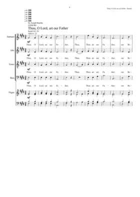 Thou Lord art our Father