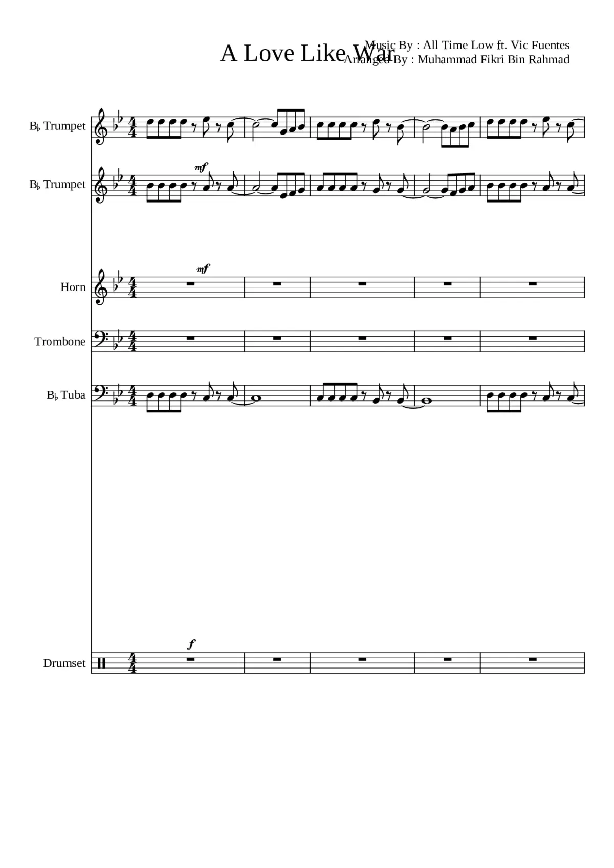 a love like war - Page 1