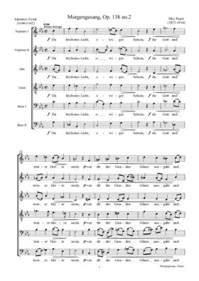 Morgengesang, Op. 138, No. 2