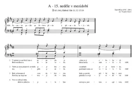 A - 15. neděle v mezidobí
