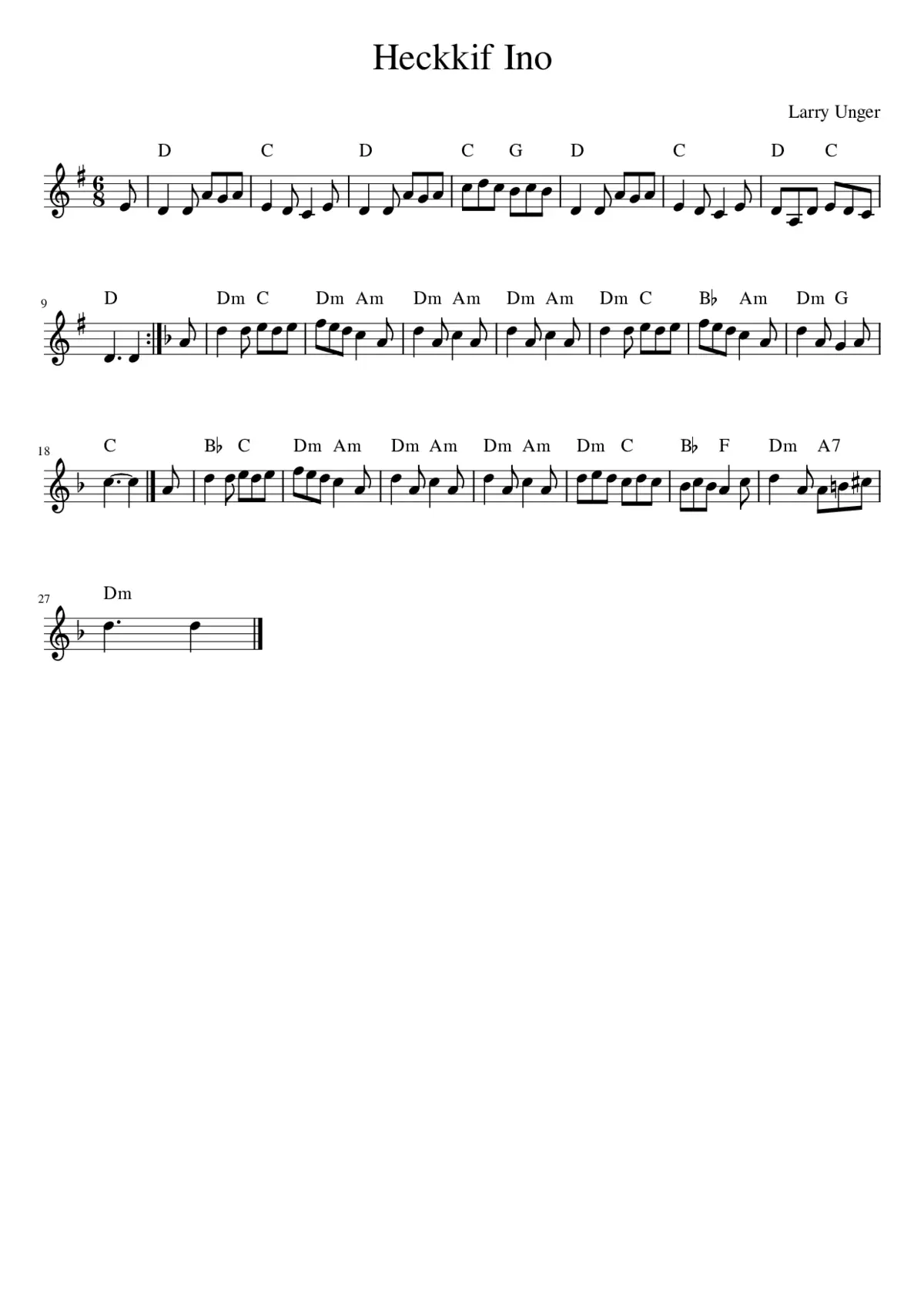 Heckkif Ino - Page 1