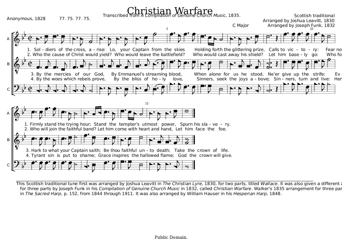 The Christian Warfare - Page 1