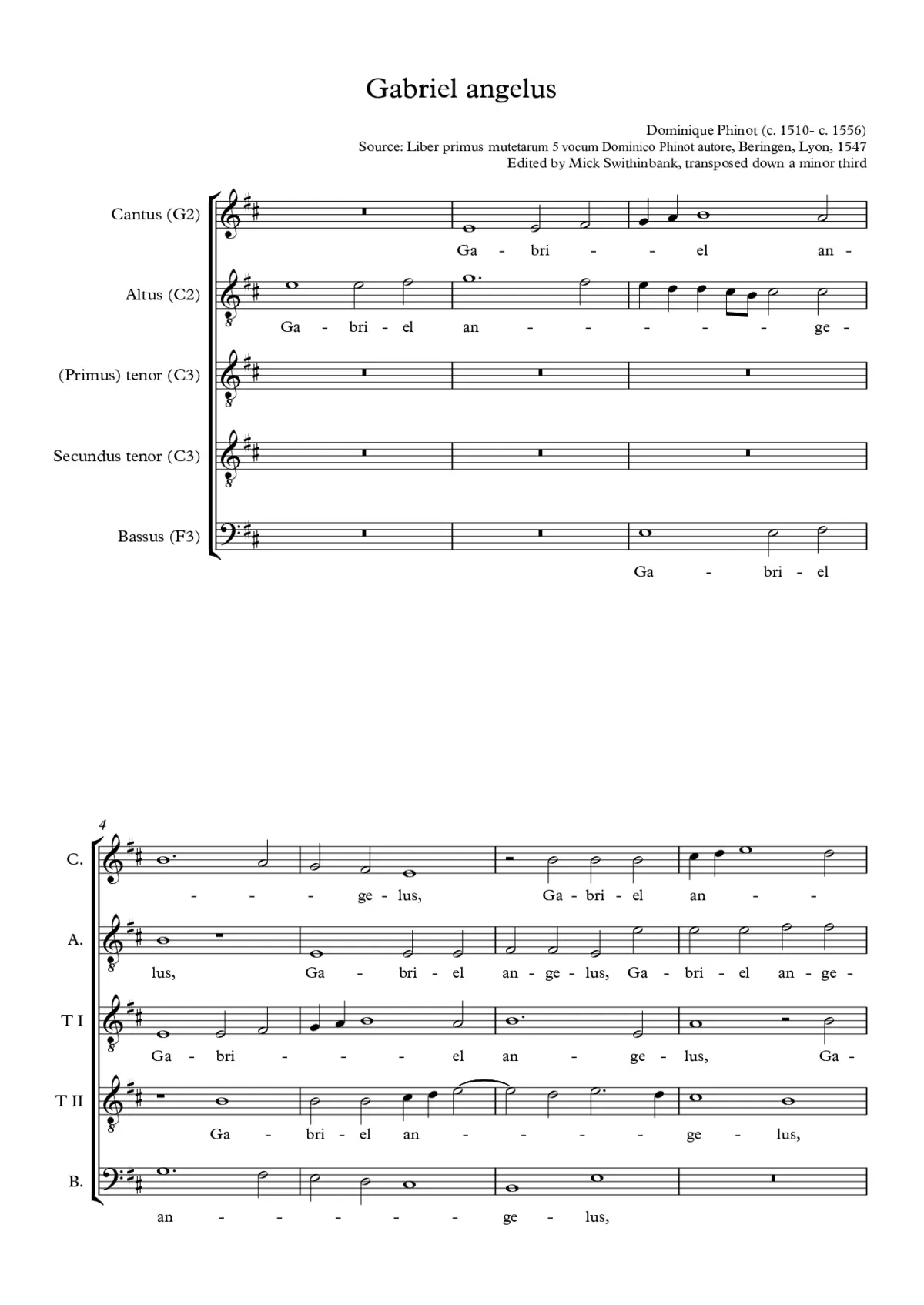 Gabriel angelus - Page 1