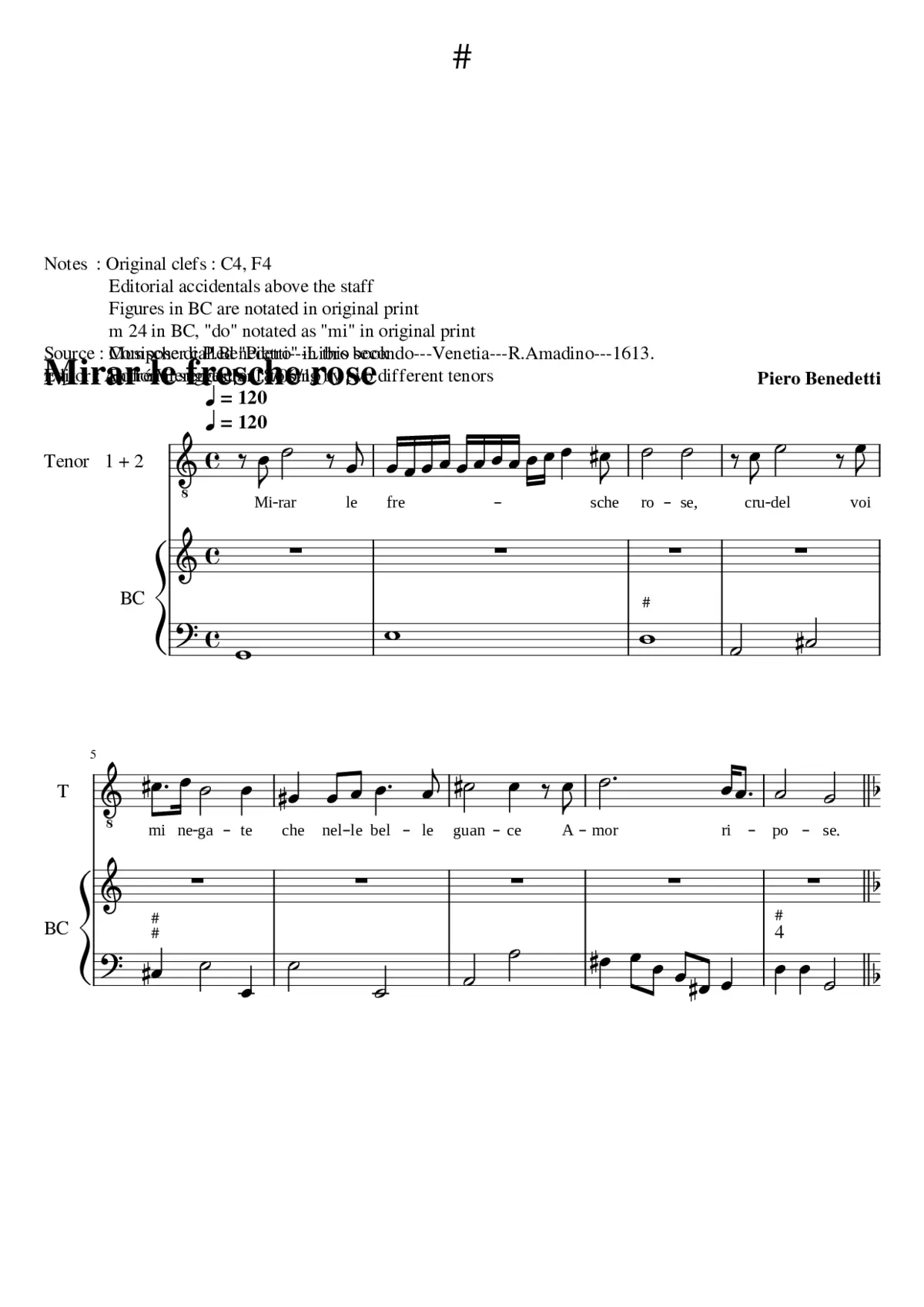 Mirar le fresche rose - Page 1