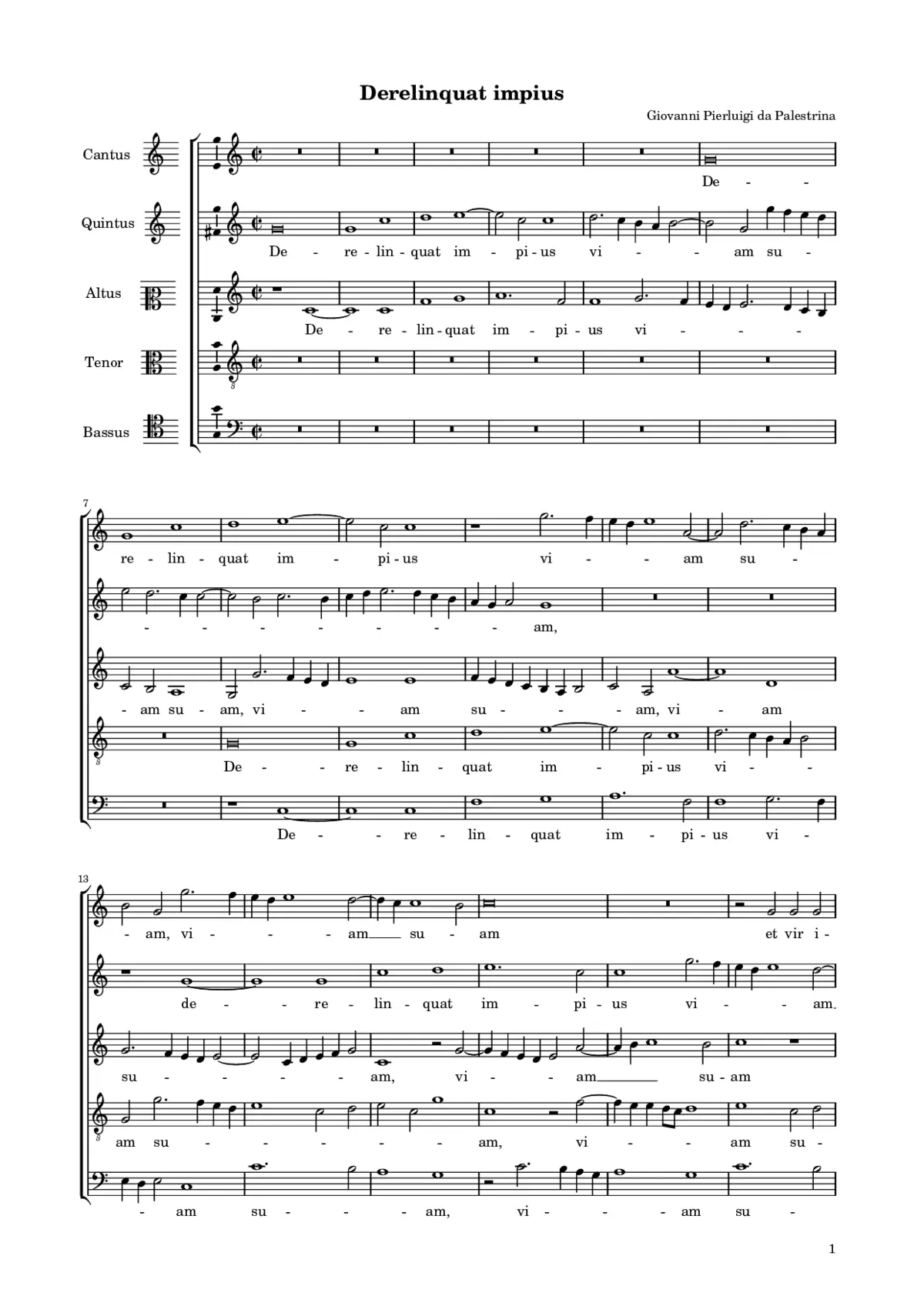 Derelinquat impius - Page 1