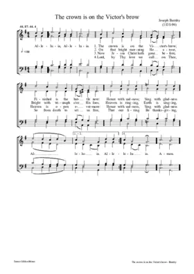 The crown is on the Victor's brow