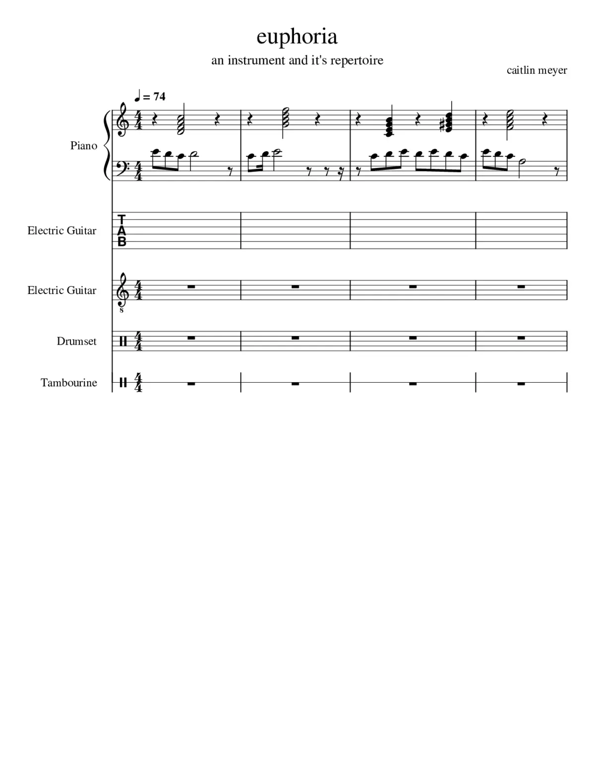 euphoria - Page 1