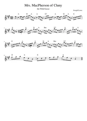 Mrs. MacPherson of Cluny