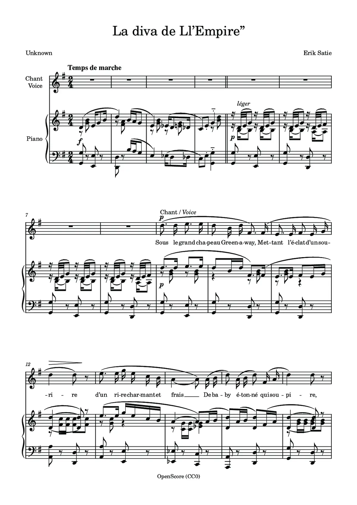 La diva de “L’Empire” - Page 1