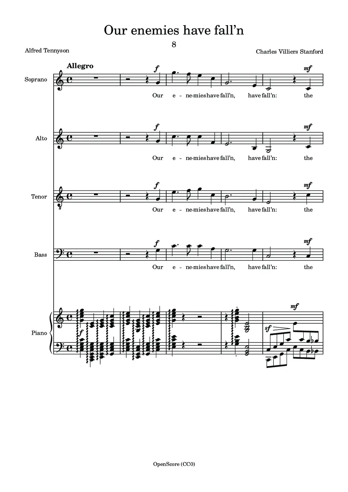 Our enemies have fall’n - Page 1