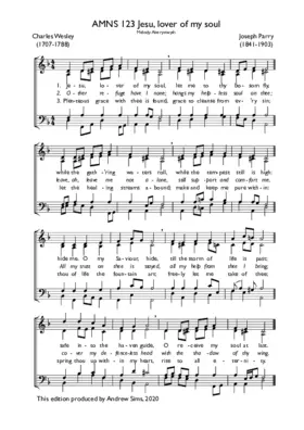 Jesu, lover of my soul