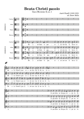 Beata Christi passio