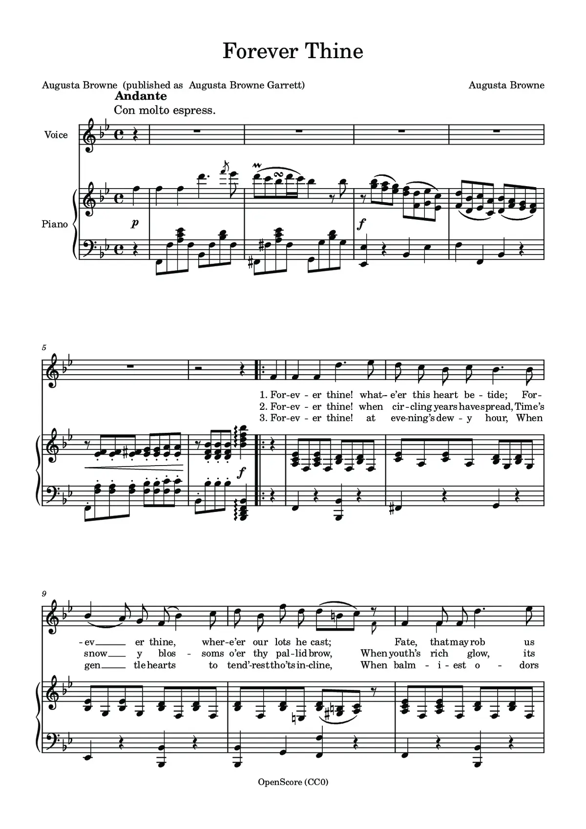 Forever Thine - Page 1