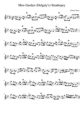 Miss Garden (Delgaty's) Strathspey