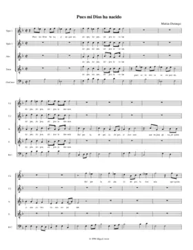Pues mi Dios ha nacido
