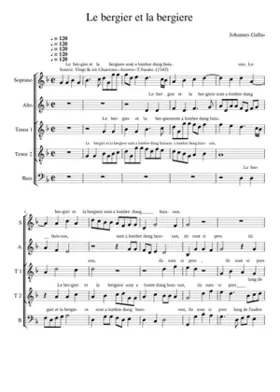 Le berger et la bergiere