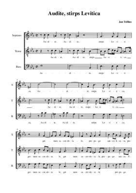 Audite stirps Levitica