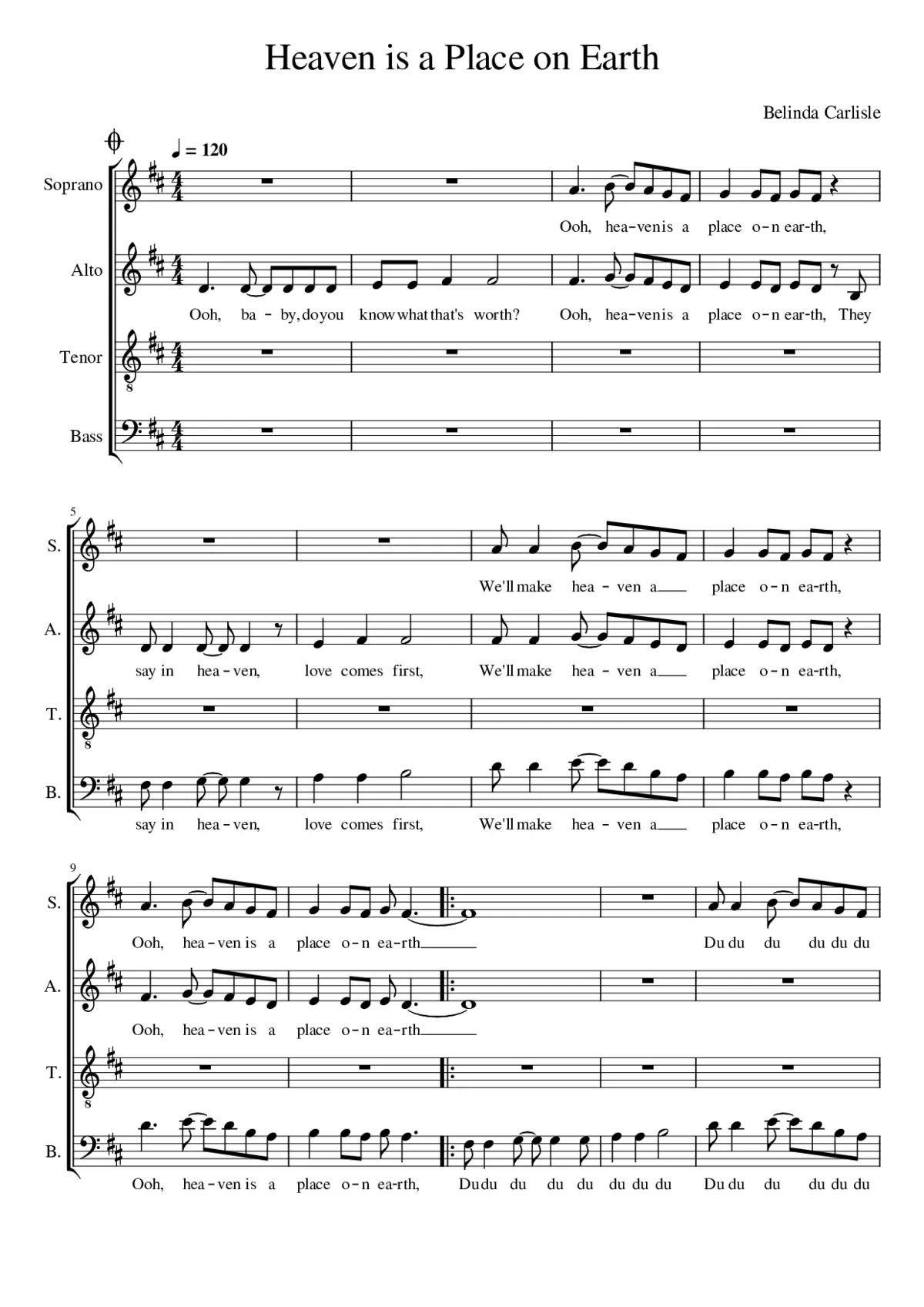 heaven is a place on earth - Page 1