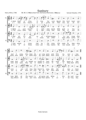 Sunbury - Samuel Holyoke