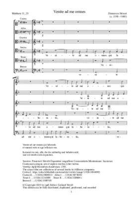 Venite ad me omnes