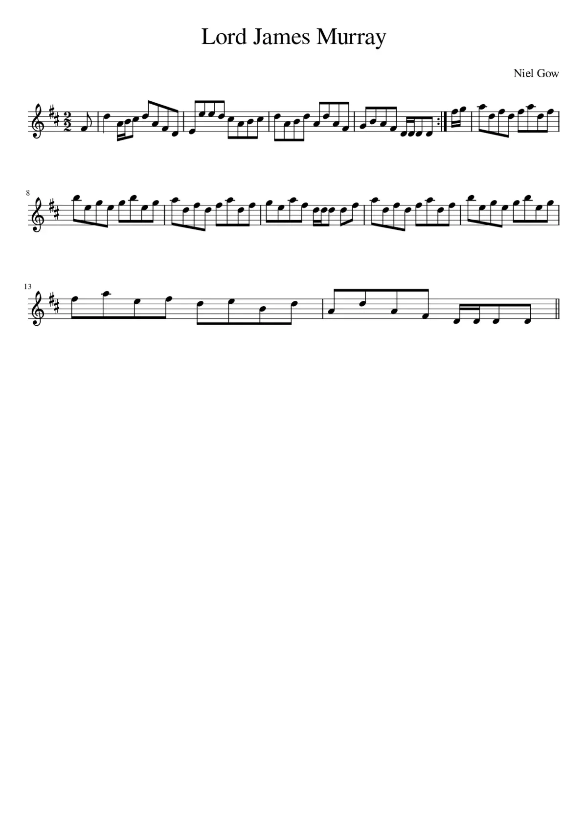 Lord James Murray - Page 1