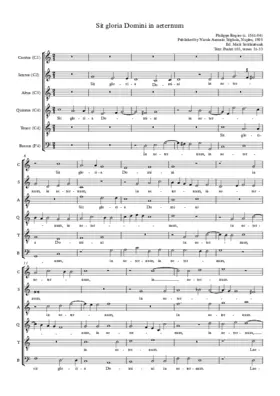 Sit gloria Domini in aeternum