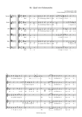 Qual vive Salamandra in fiamma ardente