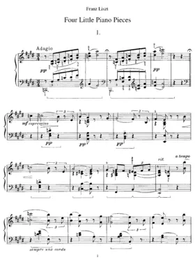 Fünf Klavierstücke