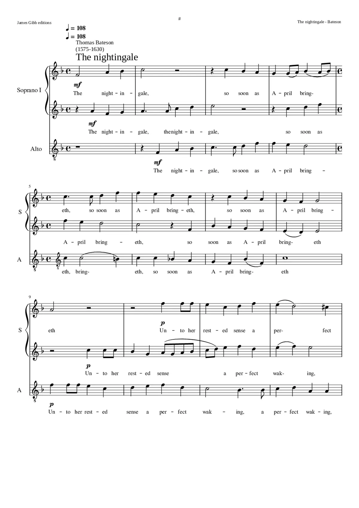 The nightingale - Page 1