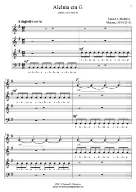 Aleluia em G