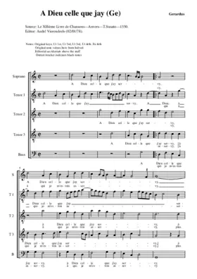 A Dieu celle que jay