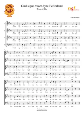 Gud signe vaart dyre Fedraland