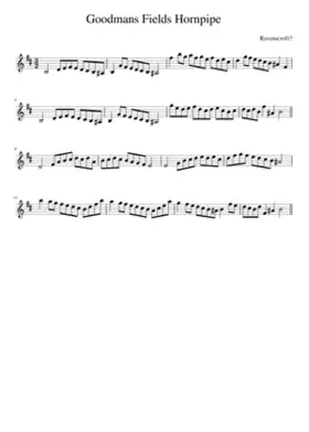 Goodmans Fields Hornpipe