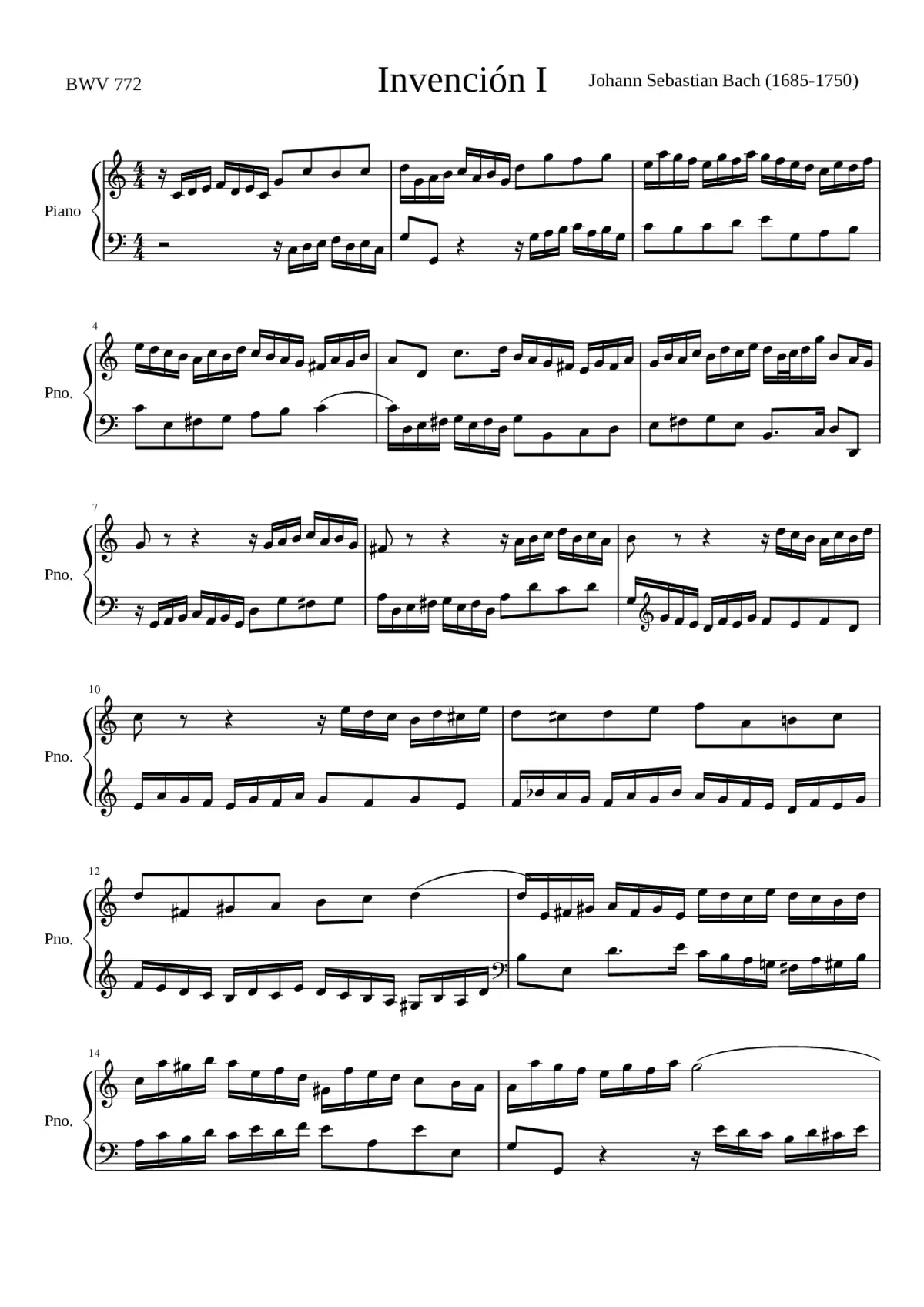 Invención I - Page 1