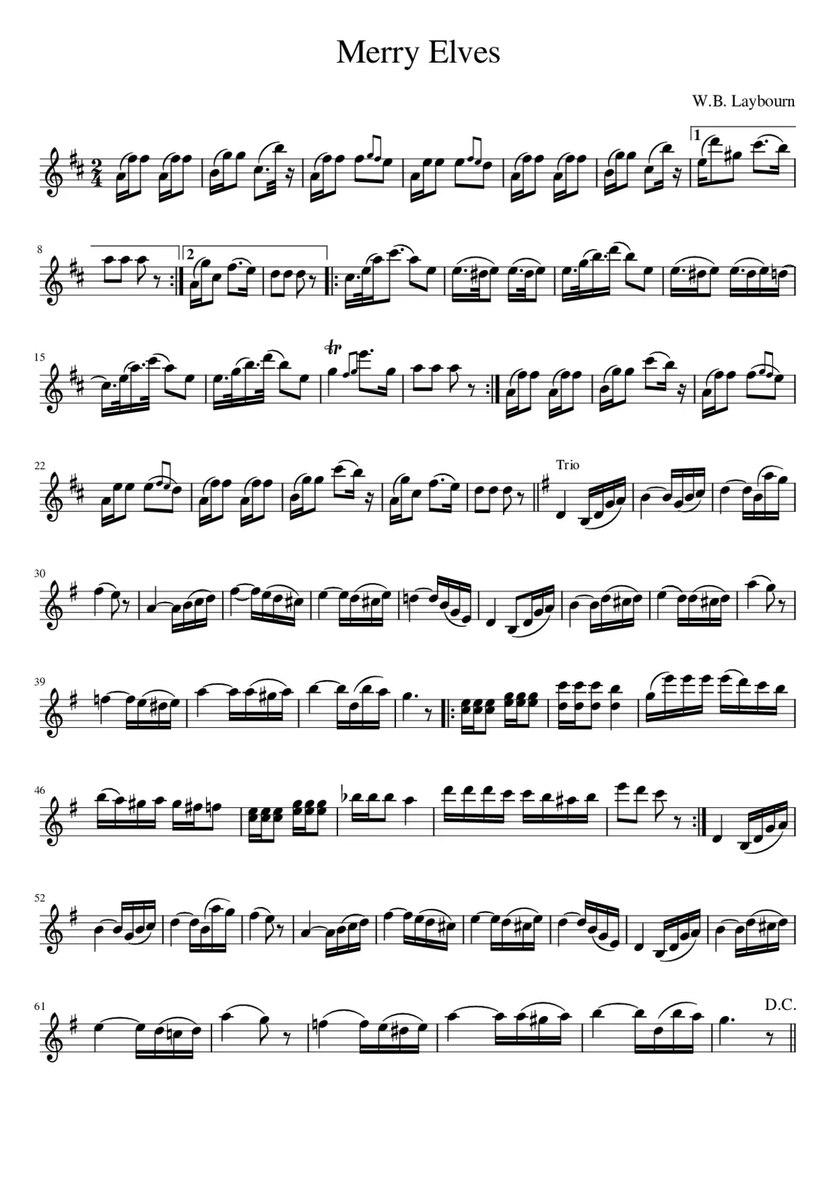 Merry Elves - Page 1