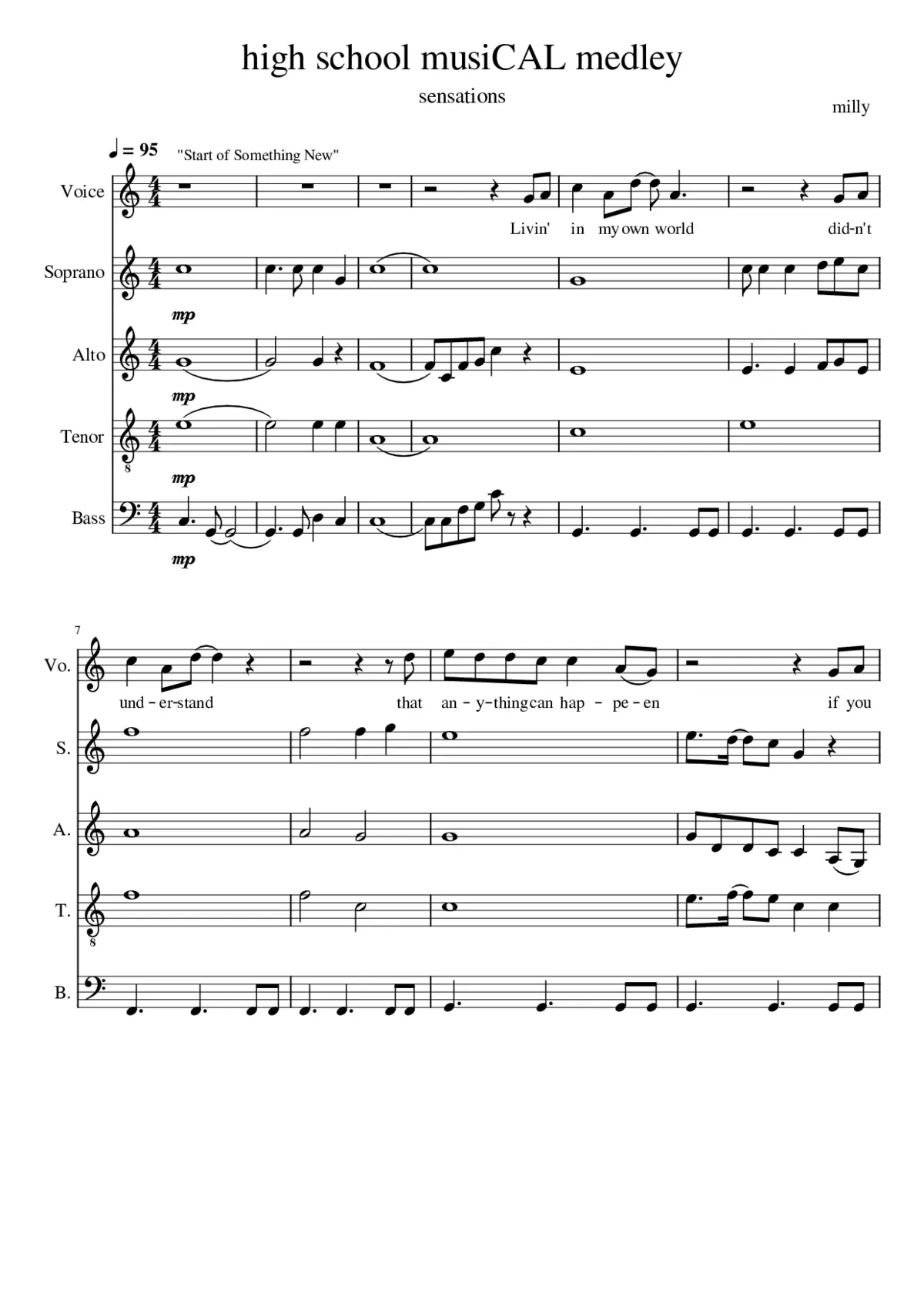 high school musical - high school musical - Page 1