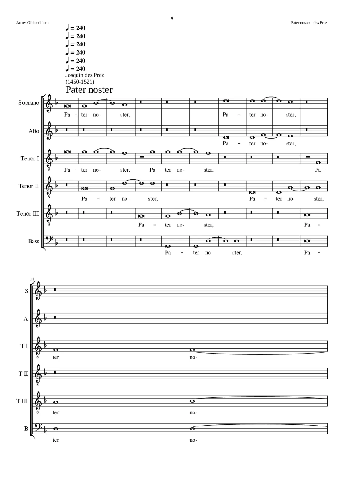 Pater Noster - Page 1