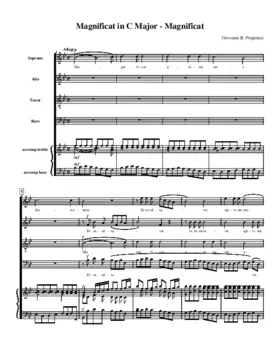 Magnificat a 4 in B flat