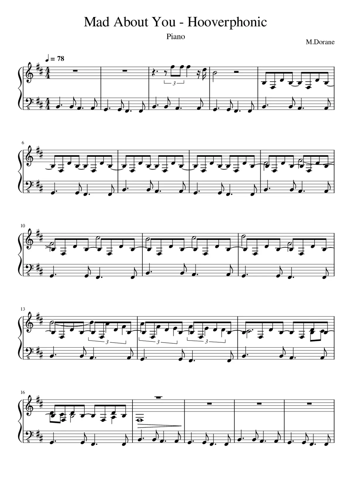 mad about you - Page 1