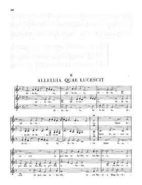 Alleluia, Verspere autem