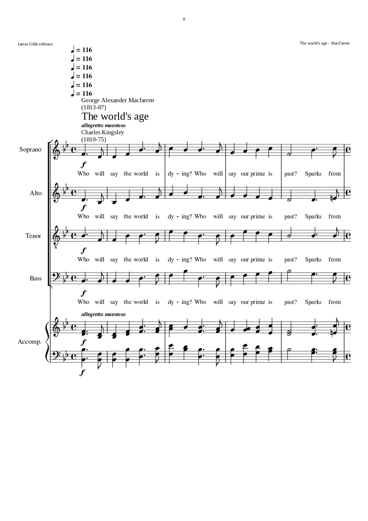 The world's age - Page 1