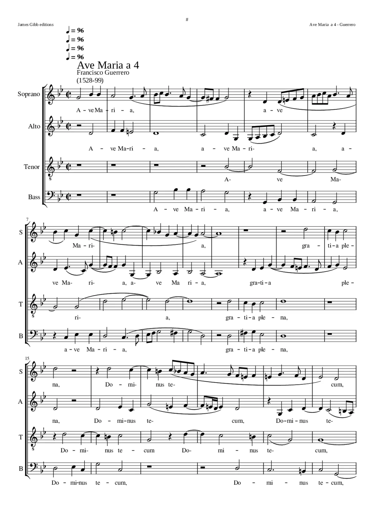 Ave Maria - Page 1