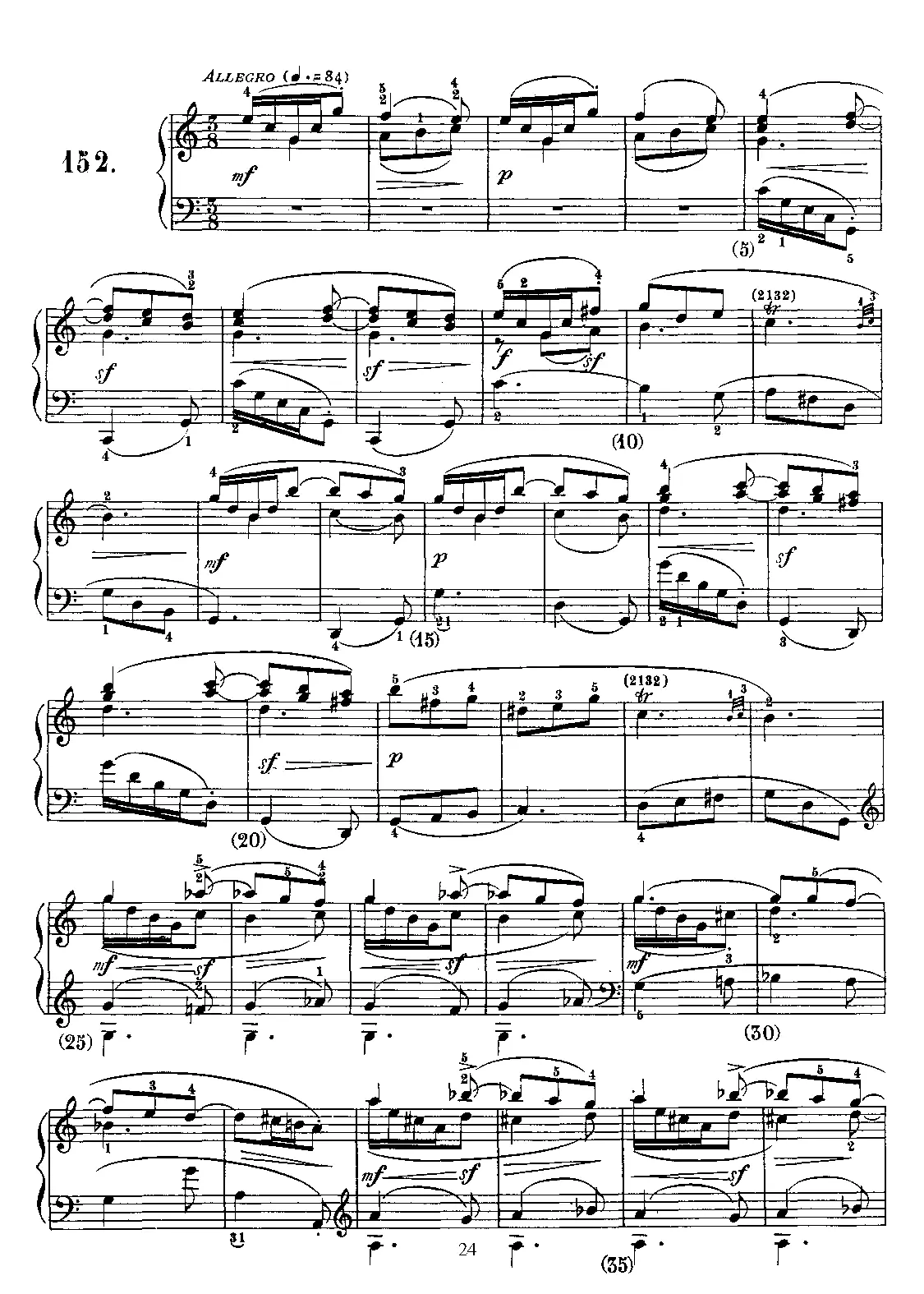 Keyboard Sonata in C major - Page 1