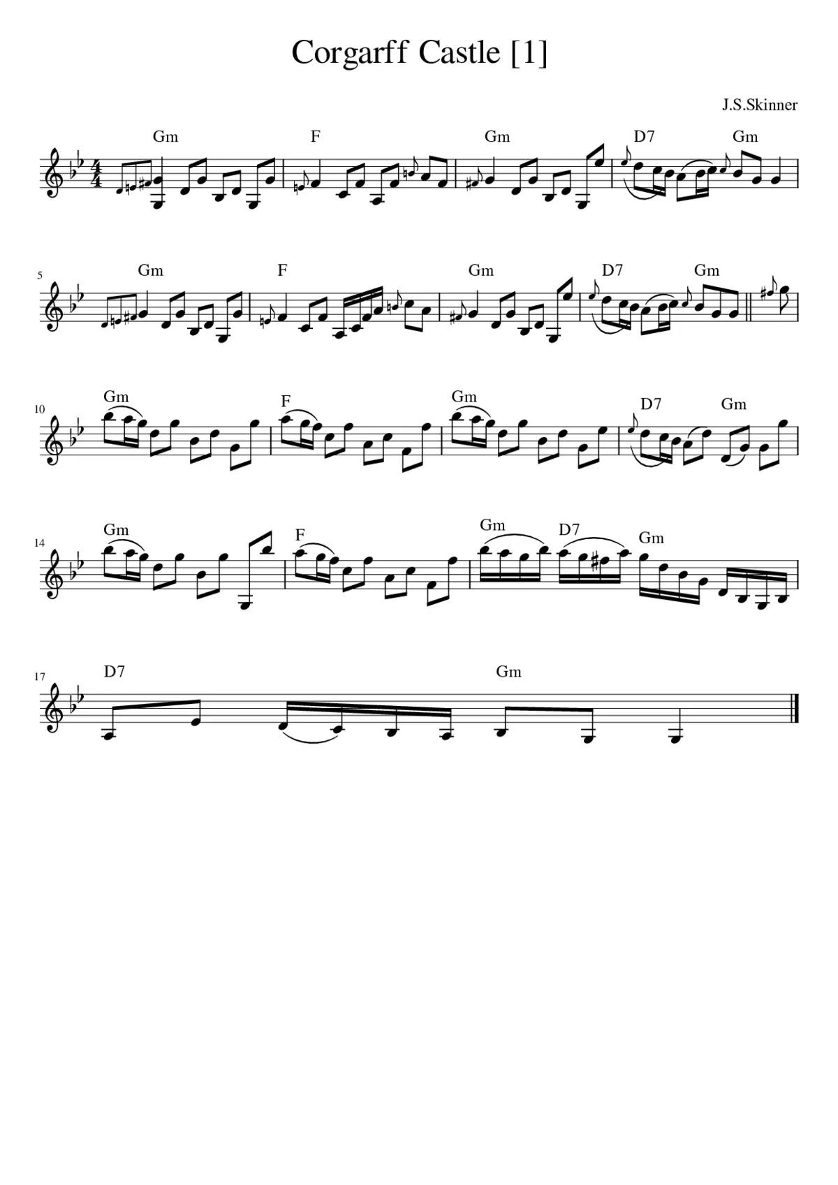 Corgarff Castle - Page 1