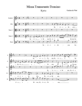 Missa Transeunte Domino