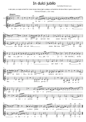 In dulci jubilo