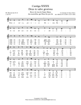 Deus te salve groriosa