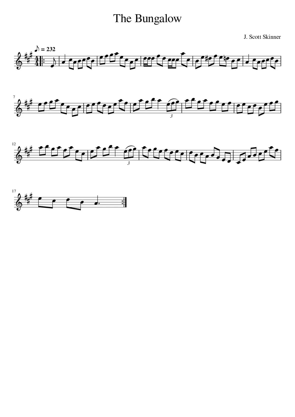 The Bungalow - Page 1